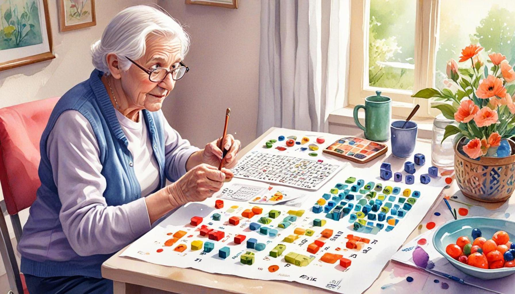 The Role of Word Games in Stimulating Verbal Memory in the Elderly