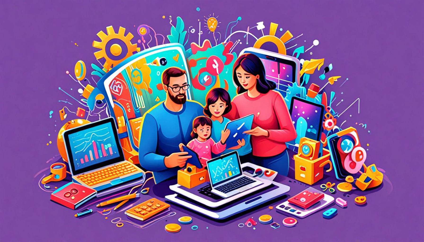 O impacto das tecnologias digitais na gestão financeira familiar