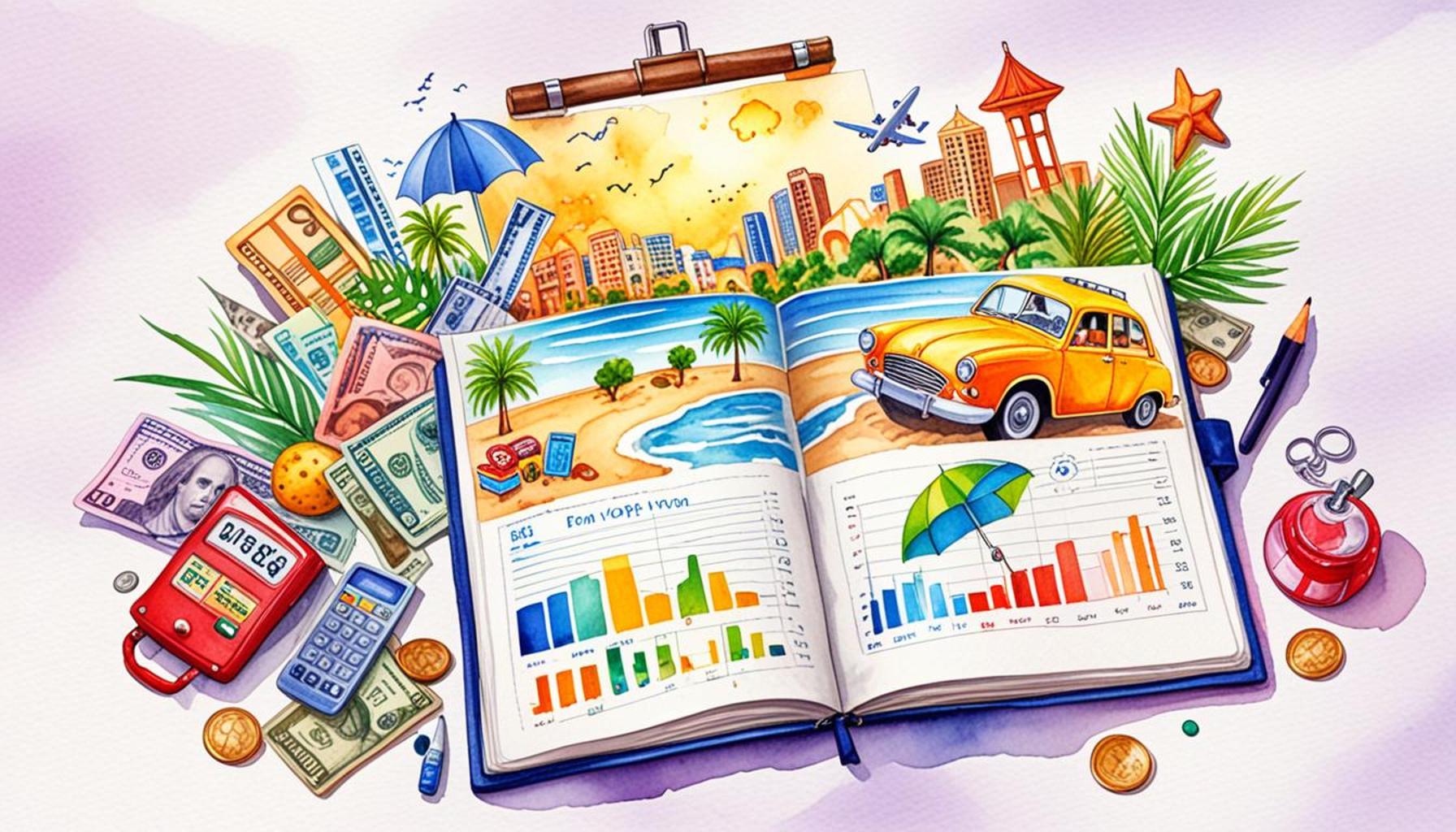 Planejamento financeiro para férias: como viajar sem desestabilizar as finanças familiares
